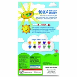 Crayola Fine Line Markers, Assorted Classic Classpack, Pack Of 10