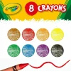 Crayola Large Crayon Set, Assorted Colors, Box Of 8