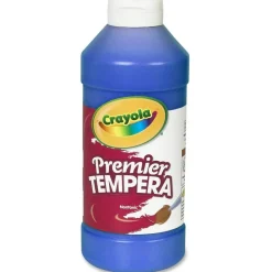Crayola Premier Tempera Paint, 16 Oz, Blue