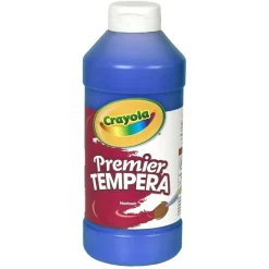 Crayola Premier Tempera Paint, 16 Oz, Blue