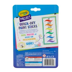 Crayola Project Quick-Dry Paint Sticks