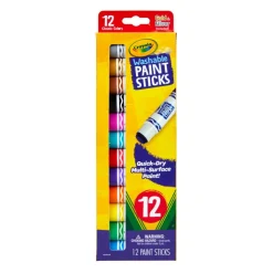 Crayola Project Quick-Dry Paint Sticks