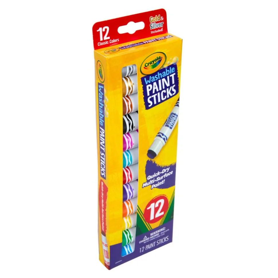 Crayola Project Quick-Dry Paint Sticks