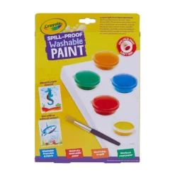 Crayola Spill Proof Washable Paint Set