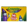 Crayola Standard Crayons With Built-In Sharpener, Assorted Colors, Big Box Of 96 Crayons