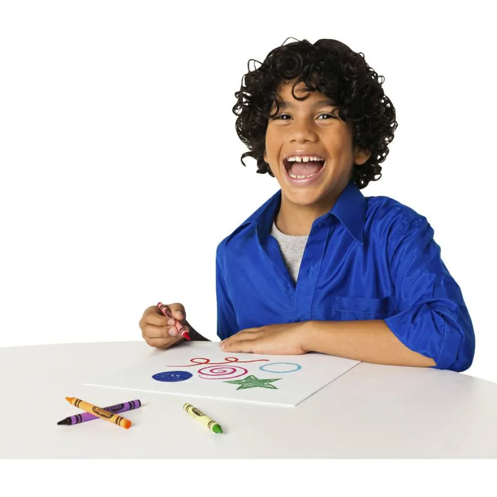 Crayola Standard Crayons With Built-In Sharpener, Assorted Colors, Big Box Of 96 Crayons