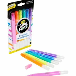 Crayola Take Note Erasable Highlighters