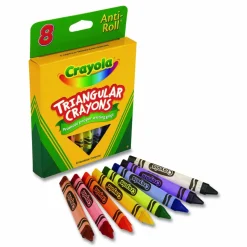 Crayola Triangular Crayons, Box Of 8