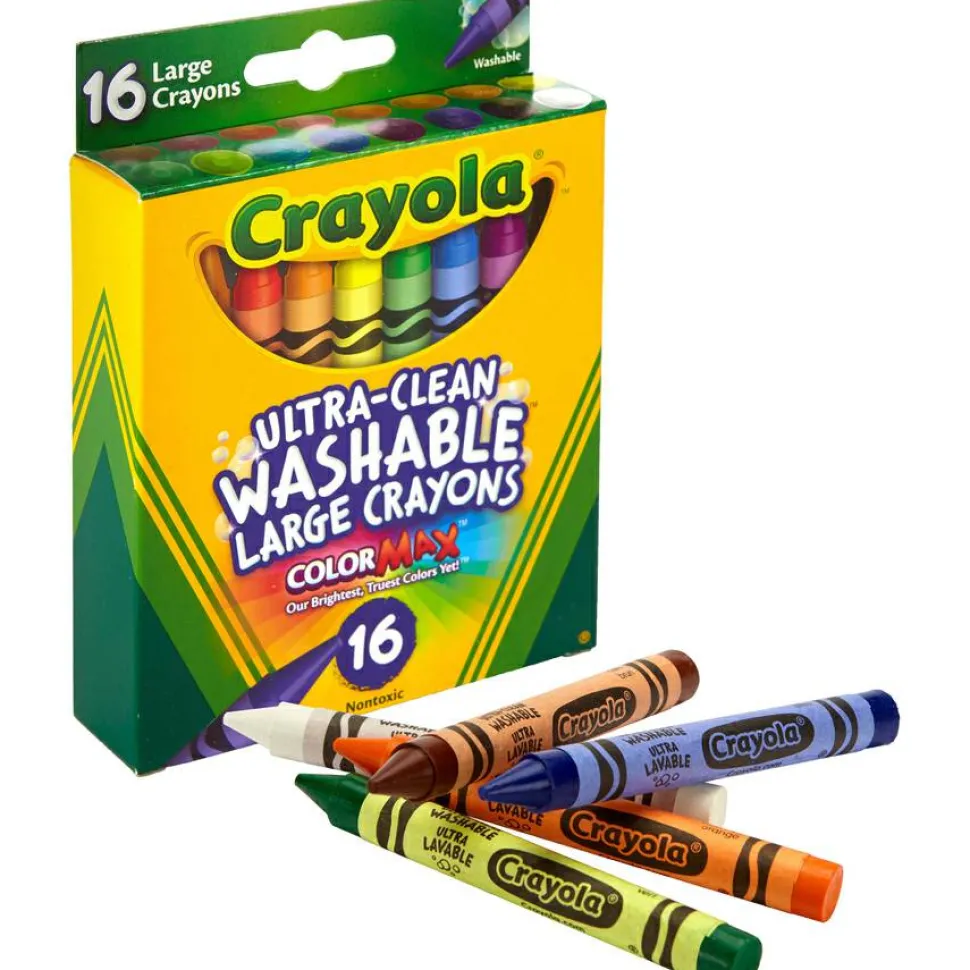 Crayola Ultra-Clean Washable Large Crayons