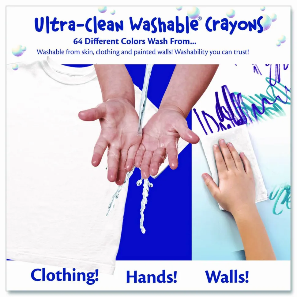 Crayola Ultra-Clean Washable Large Crayons