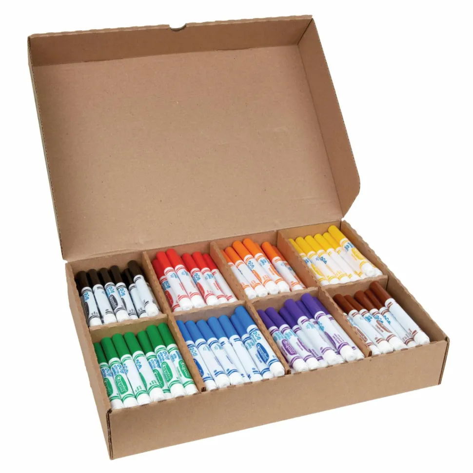 Crayola Washable Broad-Line Marker Classpack, Pack Of 200