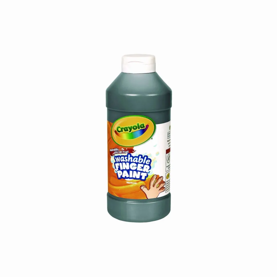 Crayola Washable Finger Paint, 16 Oz., Black