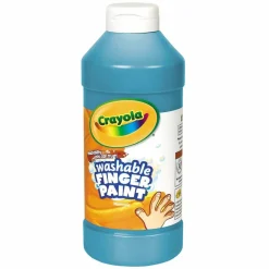 Crayola Washable Finger Paint, 16 Oz., Blue