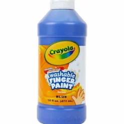 Crayola Washable Finger Paint, 16 Oz., Blue