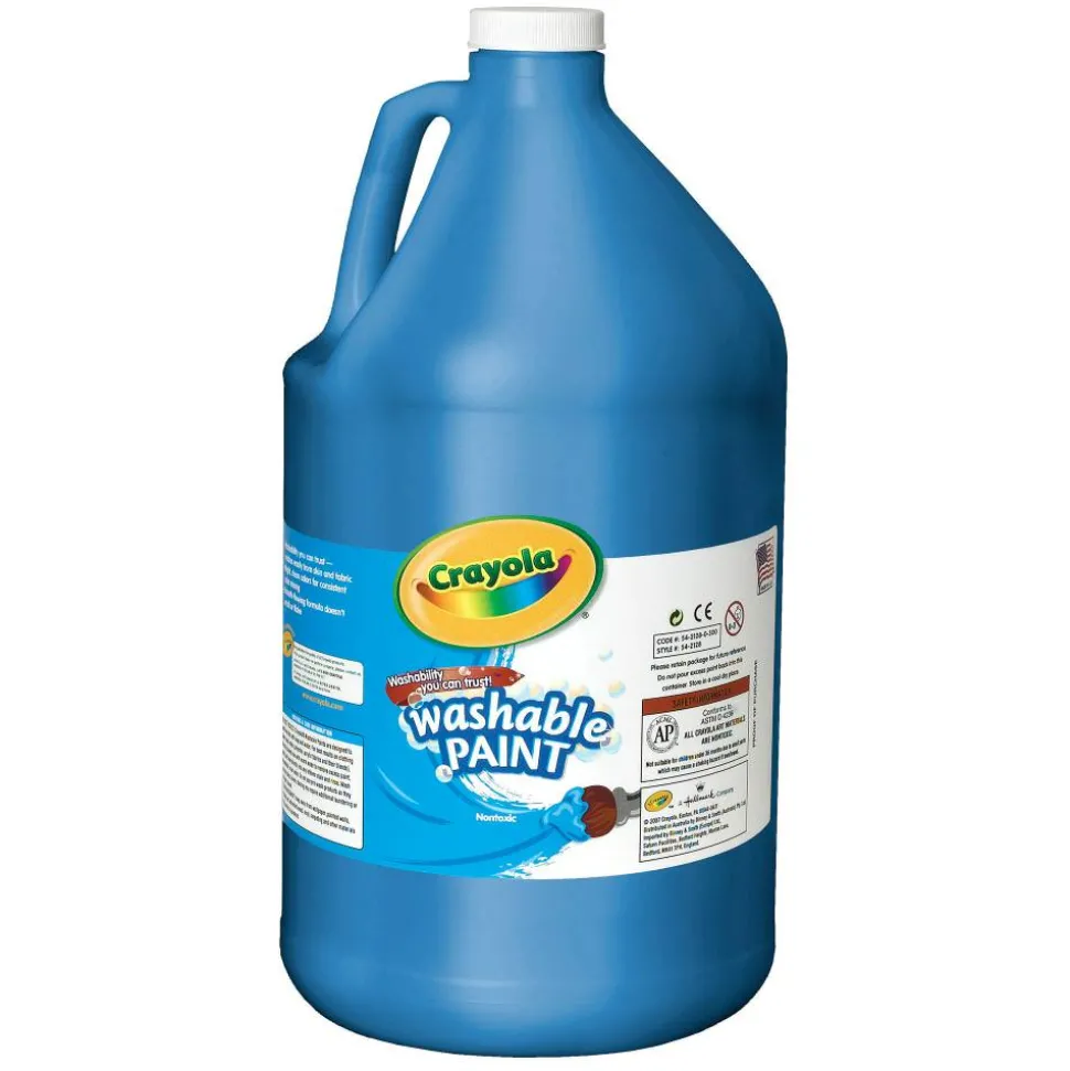 Crayola Washable Paint, Blue, Gallon