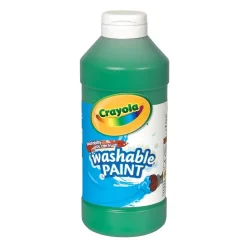 Crayola Washable Paint, Green, 16 Oz