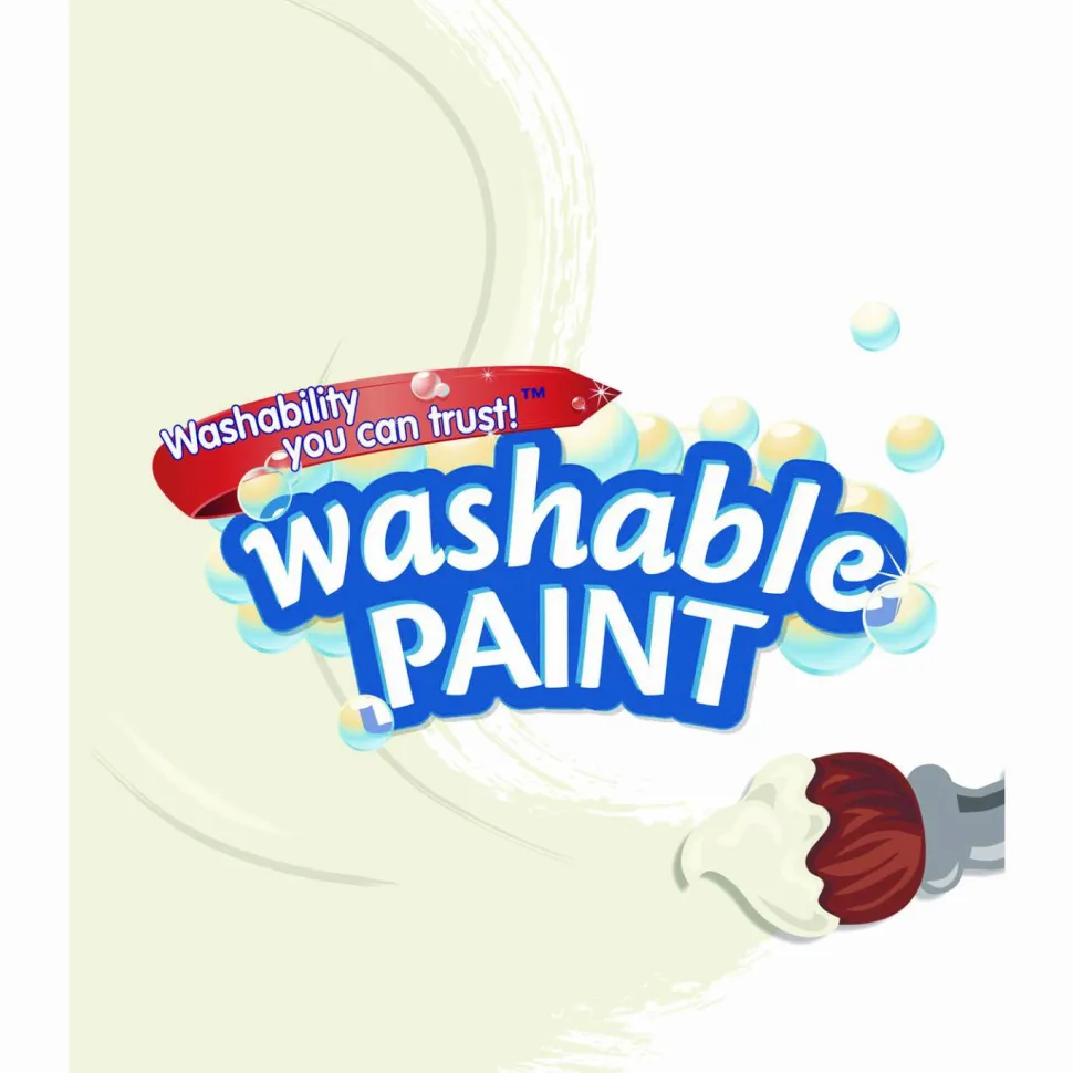 Crayola Washable Paint, White, 16 Oz