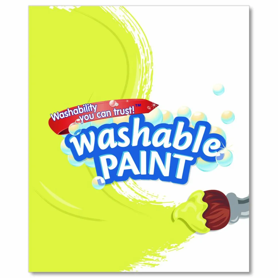 Crayola Washable Paint, Yellow, Gallon