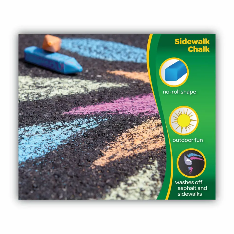 Crayola Washable Sidewalk Chalk