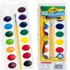 Crayola Washable Watercolor Paint Set