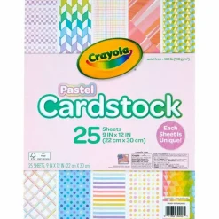 Crayola Pastel Cardstock