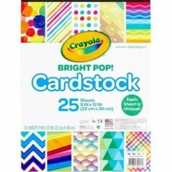Crayola Pastel Cardstock