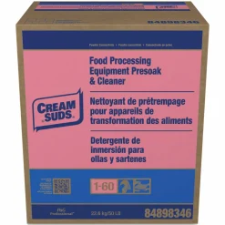 Cream Suds Manual Pot and Pan Presoak and Detergent with Phosphate, Baby Powder Scent, Powder, 50 lb Box