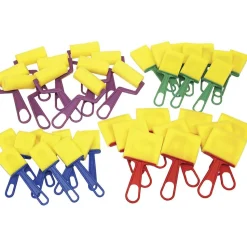 Creativity Street Foam Brushes/Rollers Classroom Pack