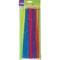 Creativity Street Jumbo Chenille Pipe Cleaners, 12