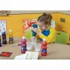 Creativity Street No-Spill Round Paint Cups With Colored Lids