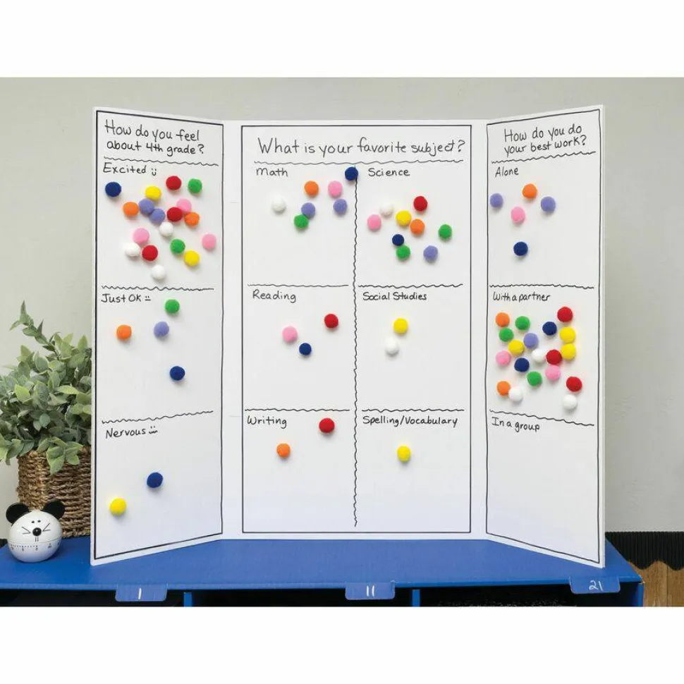 Creativity Street Peel-n-Stick Pom Pons