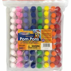 Creativity Street Peel-n-Stick Pom Pons