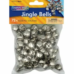 Creativity Street Silver Jingle Bells