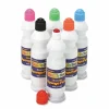 Creativity Street Sponge Paint Set, 6 Assorted Colors, 2.2 oz Bottle, 6/Pack