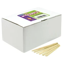 Creativity Street Wood Crafts Economy Craft Sticks, 4-1/2" x 3/8", Natural, Box of 1,000