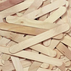 Creativity Street Wood Crafts Jumbo Craft Sticks, 6