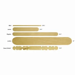 Creativity Street Wood Crafts Jumbo Craft Sticks, 6