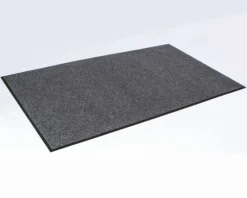 Crown EcoStep Wiper Mat, Rectangular, Charcoal Gray Cut Pile Surface, 48" x 72"
