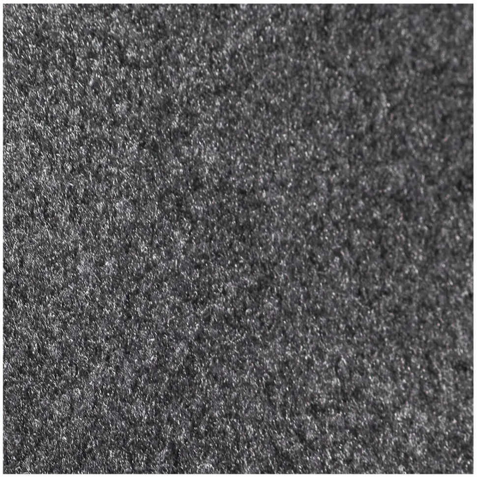 Crown EcoStep Wiper Mat, Rectangular, Charcoal Gray Cut Pile Surface, 48" x 72"