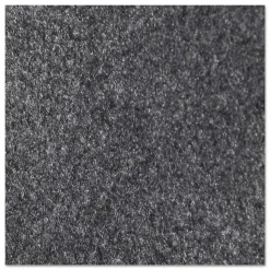 Crown EcoStep Wiper Mat, Rectangular, Charcoal Gray Cut Pile Surface, 36