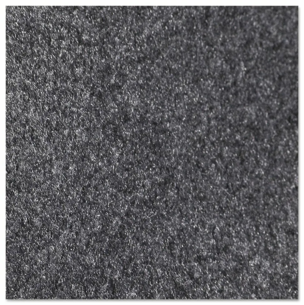 Crown EcoStep Wiper Mat, Rectangular, Charcoal Gray Cut Pile Surface, 36" x 10 ft