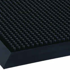 Crown Mats Mat-A-Dor Rubber Fingertip Scraper Mat - Entryway, Floor, Home, Office, Indoor, Outdoor - 32