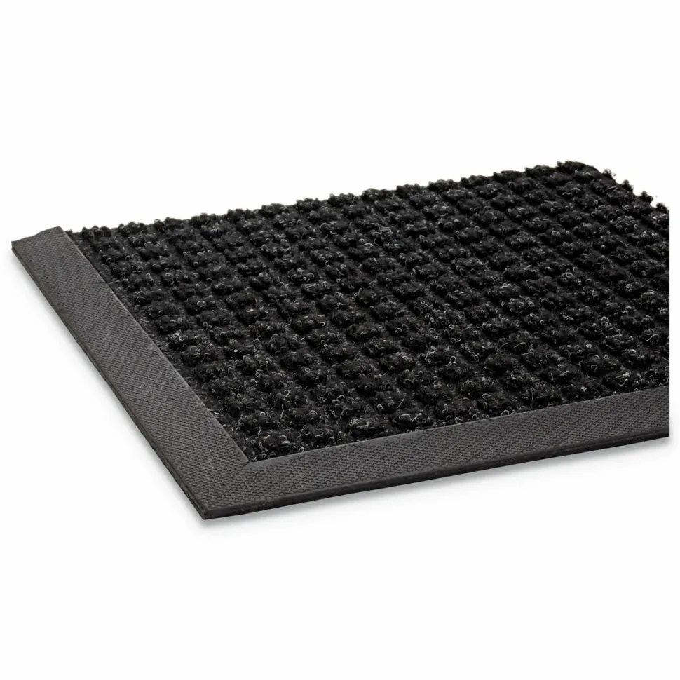 Crown Mats Super-Soaker Wiper Mat, 3/8"H x 45"W x 68"D, Charcoal