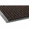 Crown Needle-Rib Wipe And Scrape Mat, 36" x 120", Brown