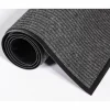 Crown Needle-Rib Wipe And Scrape Mat, 36" x 120", Gray