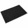 Crown Needle-Rib Wiper/Scraper Mat, Rectangular, Charcoal Gray Ribbed Surface, 48" x 72"