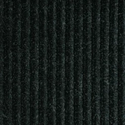 Crown Needle-Rib Wiper/Scraper Mat, Rectangular, Charcoal Gray Ribbed Surface, 36" x 60"