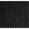 Crown Needle-Rib Wiper/Scraper Mat, Rectangular, Charcoal Gray Ribbed Surface, 36" x 48"