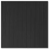 Crown Ribbed Vinyl Anti-Fatigue Mat, Rectangular, Black Ribbed Surface, 36" x 12 ft