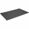 Crown Ribbed Vinyl Anti-Fatigue Mat, Rectangular, Gray Ribbed Surface, 24" x 36"